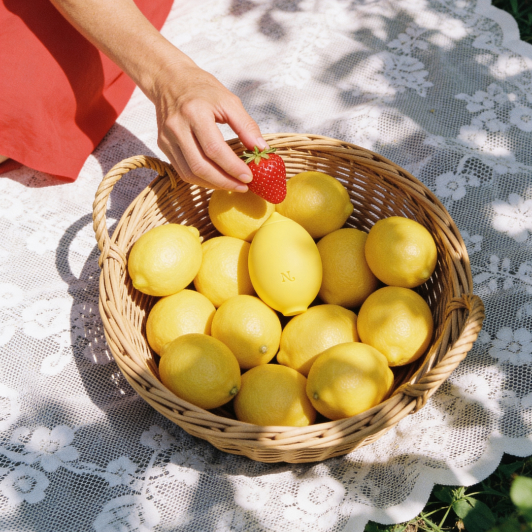 Lem among real lemons — completely discreet design